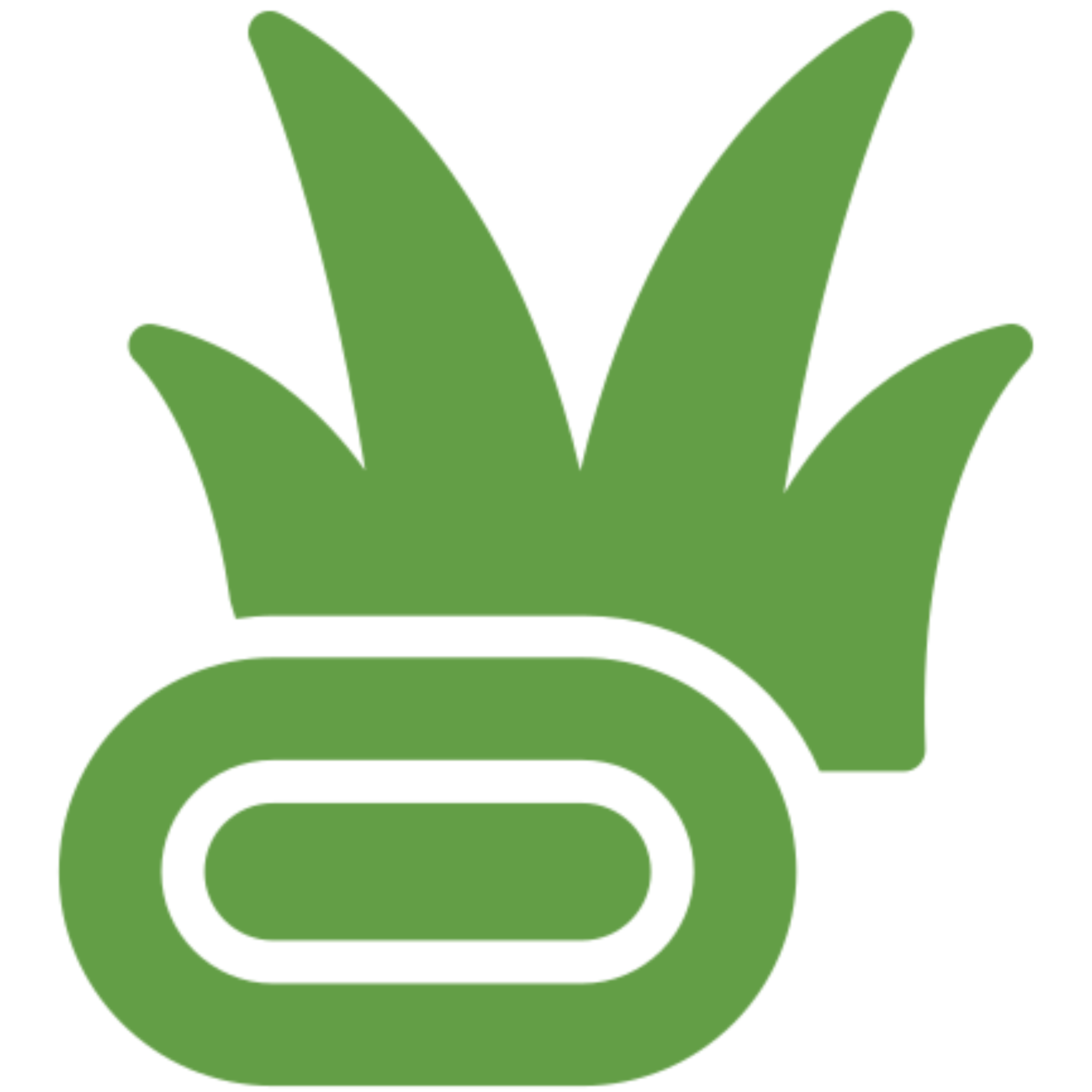 Stylized aloe vera logo design